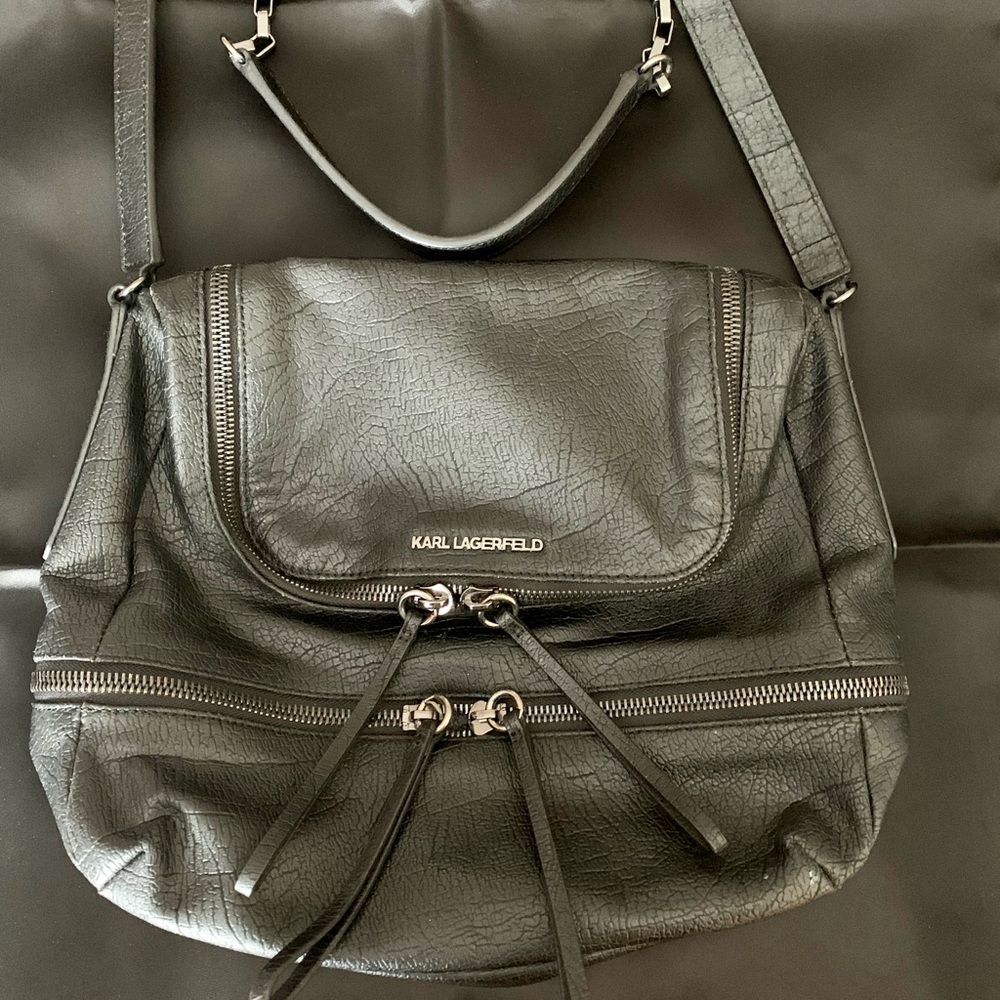 Karl Lagerfeld leather bag💵
